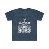 Senior 2023 - White Lettering - Quads/Tenors - Unisex Softstyle T-Shirt