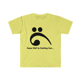 Bass Clef Is Feeling Low - Unisex Softstyle T-Shirt