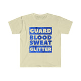 Color Guard - Blood, Sweat, Glitter - Unisex Softstyle T-Shirt