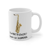 Instrument Chooses - Tenor Sax - 11oz White Mug