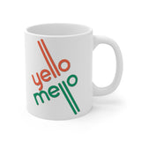 Mellophone - Yello Mello - Orange - 11oz White Mug