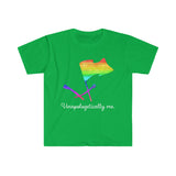 Unapologetically Me - Rainbow - Color Guard 12 - Unisex Softstyle T-Shirt