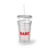 Band - Retro - Red - Suave Acrylic Cup