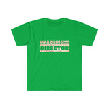 Marching Band Director - Tan Notes - Unisex Softstyle T-Shirt