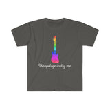 Unapologetically Me - Rainbow - Bass Guitar - Unisex Softstyle T-Shirt