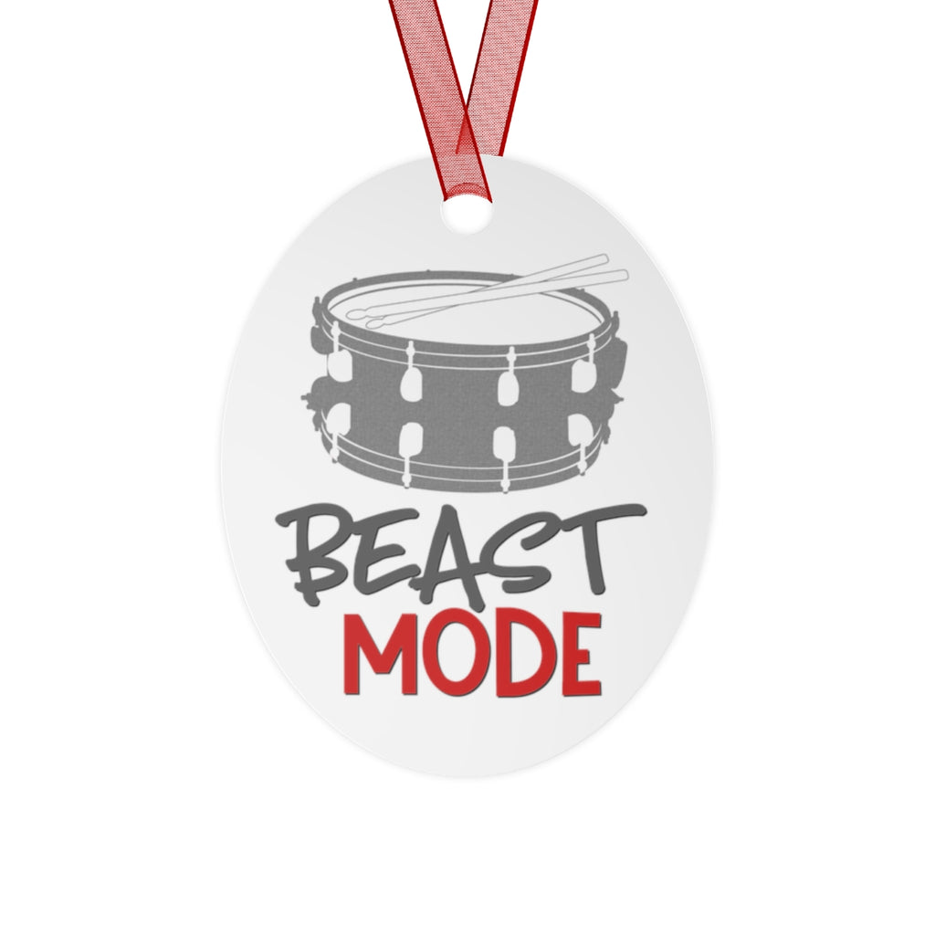 Beast Mode - Snare Drum - Metal Ornament