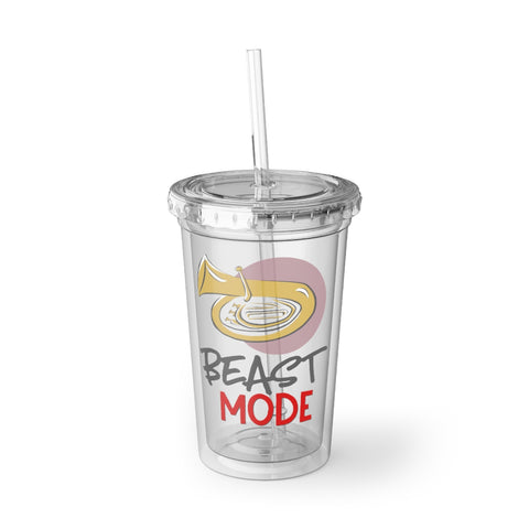 Beast Mode - Tuba - Suave Acrylic Cup
