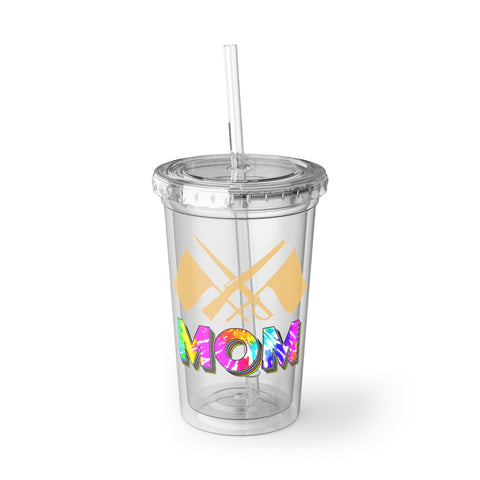 Band Mom - Color Guard 2 - Suave Acrylic Cup