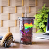 Unapologetically Me - Rainbow - Color Guard 1 - Suave Acrylic Cup
