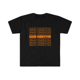 Band Director - Orange - Unisex Softstyle T-Shirt