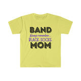 Band Mom - Black Sock - Unisex Softstyle T-Shirt