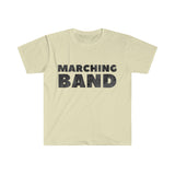 Marching Band - Dark Marble - Unisex Softstyle T-Shirt