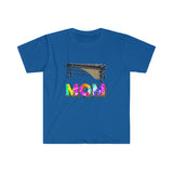 Band Mom - Tie Dye - Marimba - Unisex Softstyle T-Shirt