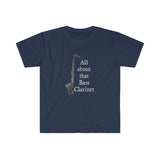 All About That Bass Clarinet - Unisex Softstyle T-Shirt