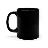 Plays Well With Others - Bass Drum - 11oz Black Mug