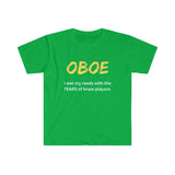 Oboe - Tears - Unisex Softstyle T-Shirt