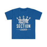 Section Leader - Crown 3 - Unisex Softstyle T-Shirt