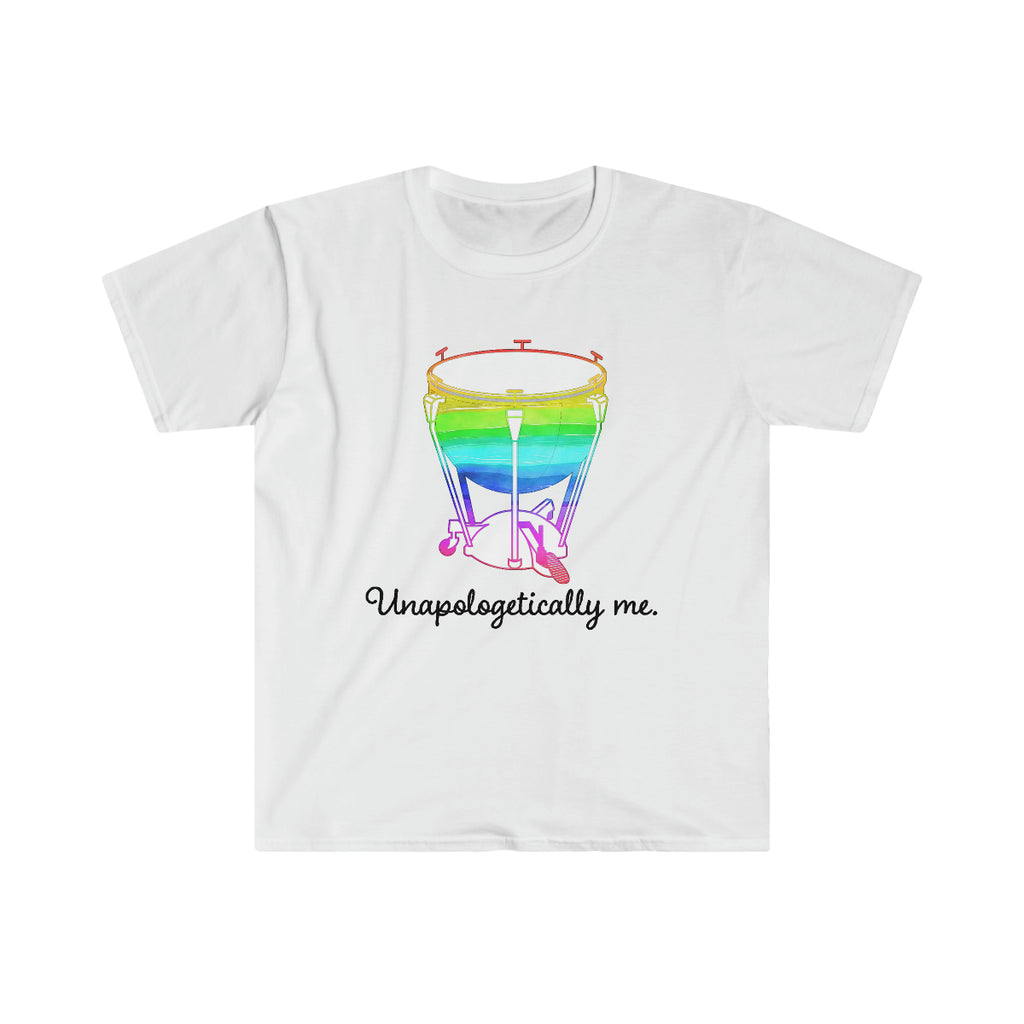Unapologetically Me - Rainbow - Timpani - Unisex Softstyle T-Shirt
