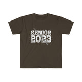 Senior 2023 - White Lettering - Bassoon - Unisex Softstyle T-Shirt