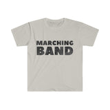 Marching Band - Dark Marble - Unisex Softstyle T-Shirt