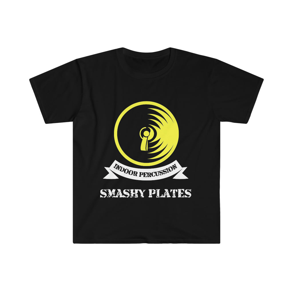 Smashy Plates - Indoor Percussion - Unisex Softstyle T-Shirt