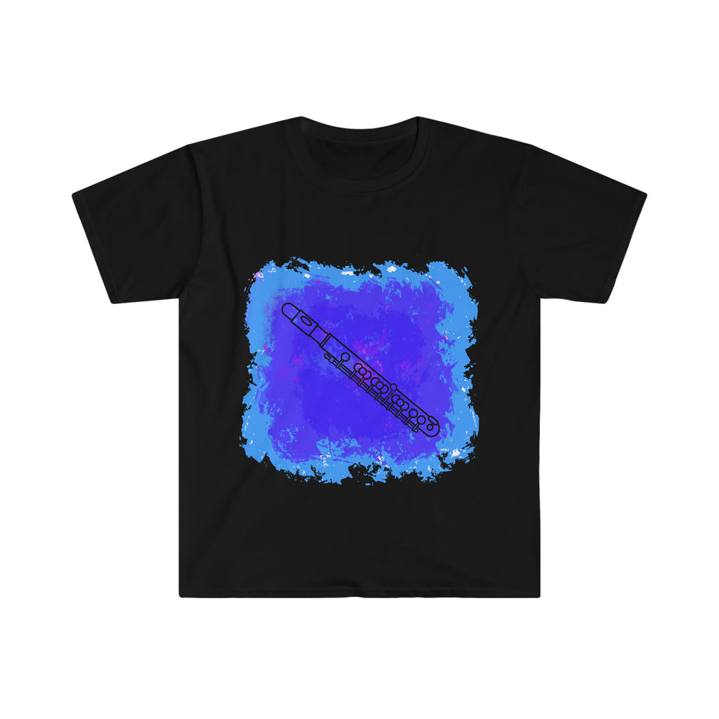 Vintage Blue Cloud - Piccolo - Unisex Softstyle T-Shirt