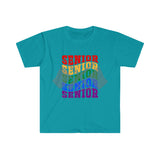 Senior Rainbow - Color Guard 3 - Unisex Softstyle T-Shirt