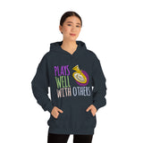 Plays Well With Others - Tuba - Hoodie