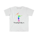 Unapologetically Me - Rainbow - Color Guard 4 - Unisex Softstyle T-Shirt