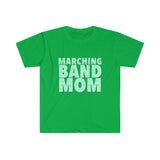 Marching Band Mom - Light Blue - Unisex Softstyle T-Shirt