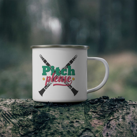 [Pitch Please] Clarinet - Enamel Camping Mug