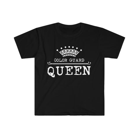 Color Guard Queen - Crown 2 - Unisex Softstyle T-Shirt