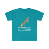 Instrument Chooses - Bari Sax 2 - Unisex Softstyle T-Shirt