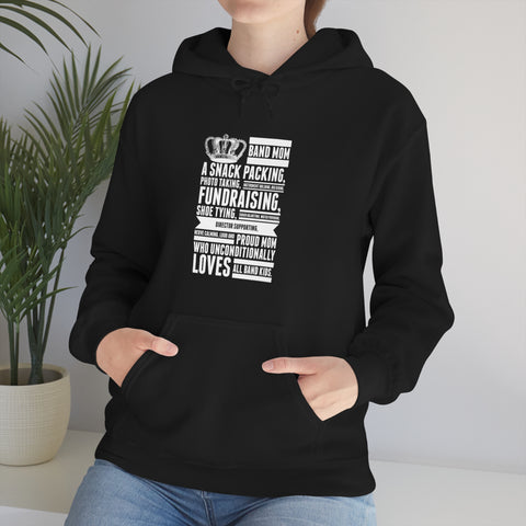 Band Mom Definition - Crown - Hoodie
