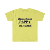 Color Guard Pappy - Life - Unisex Softstyle T-Shirt