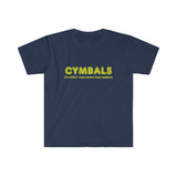 Cymbals - Only 2 - Unisex Softstyle T-Shirt
