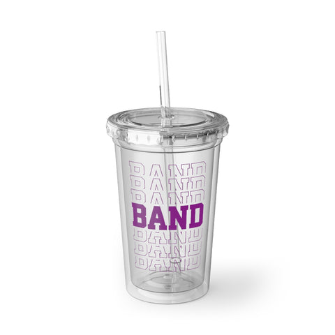 Band - Retro - Purple - Suave Acrylic Cup