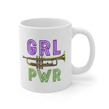 GRL PWR - Trumpet - 11oz White Mug