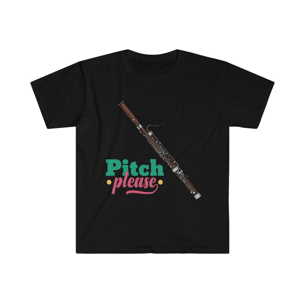 Pitch Please - Bassoon - Unisex Softstyle T-Shirt