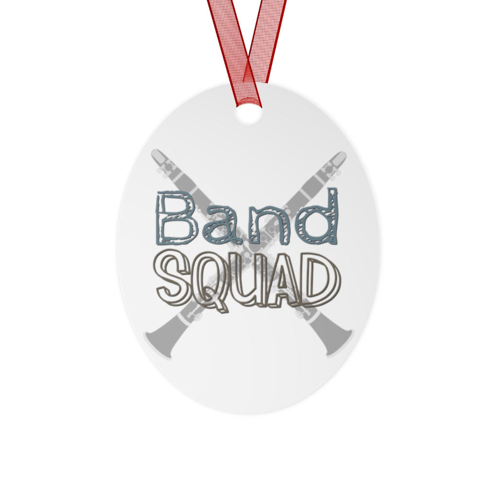 Band Squad - Clarinet - Metal Ornament