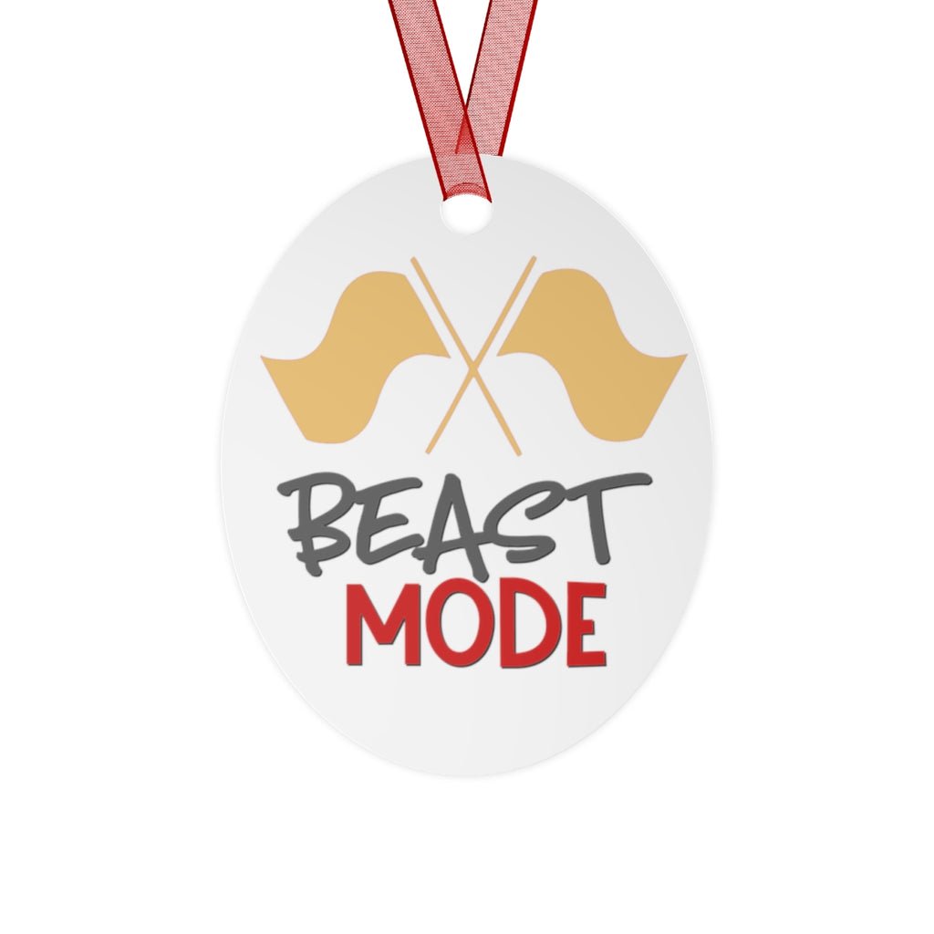 Beast Mode - Guard Flag - Metal Ornament