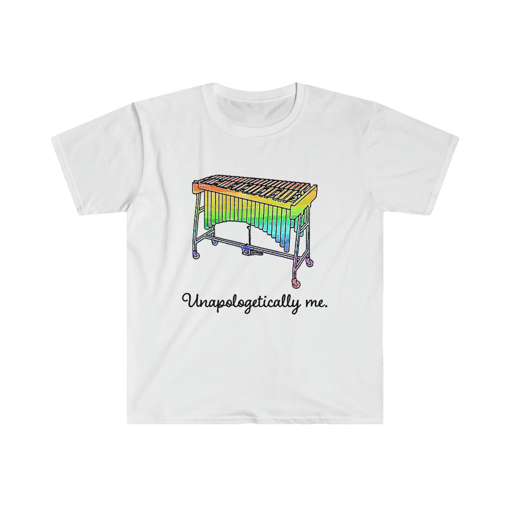 Unapologetically Me - Rainbow - Marimba - Unisex Softstyle T-Shirt