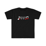 Percussion - Heartbeat - Unisex Softstyle T-Shirt