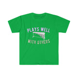 Plays Well With Others - Marimba - Unisex Softstyle T-Shirt