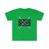 Senior 2023 - Black Lettering - Clarinet - Unisex Softstyle T-Shirt