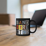 Band Director - Artsy Alphabet - 11oz Black Mug