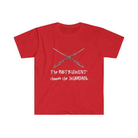 Instrument Chooses - Flute 2 - Unisex Softstyle T-Shirt