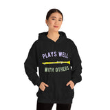 Plays Well With Others - Clarinet - Hoodie