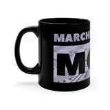Marching Band Mom - Light Notes - 11oz Black Mug