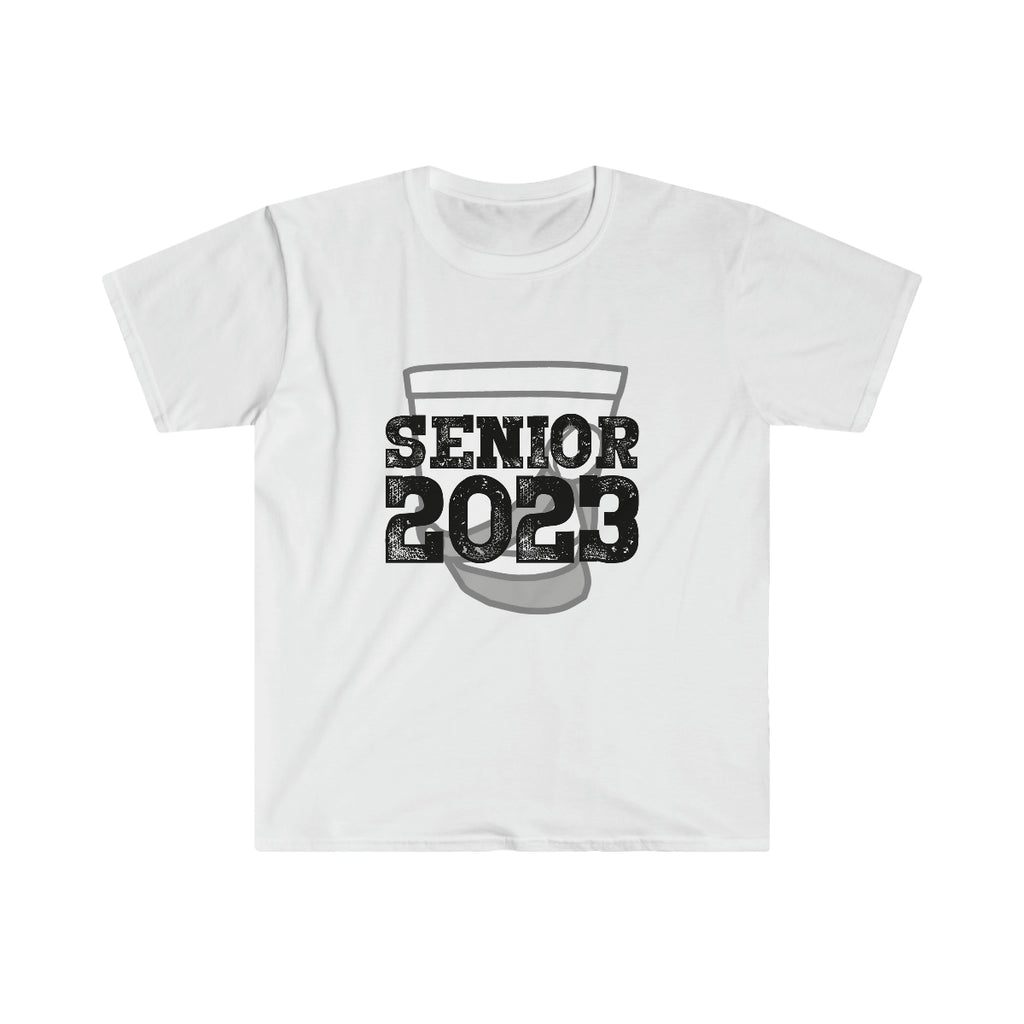 Senior 2023 - Black Lettering - Shako - Unisex Softstyle T-Shirt